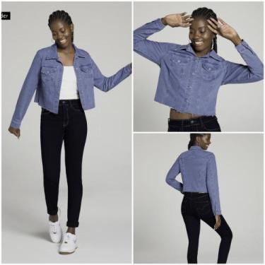 Imagem de Jaqueta jeans feminina - Lunender 