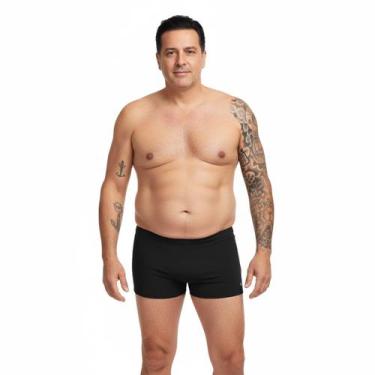 Imagem de Sunga Boxer Mash Lisa Plus Size - 300.116X, Preto, XGG