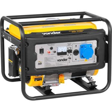 Imagem de Gerador a Gasolina 3100W Bivolt com Indicador de Nível de Combustível GGV 3100 Vonder