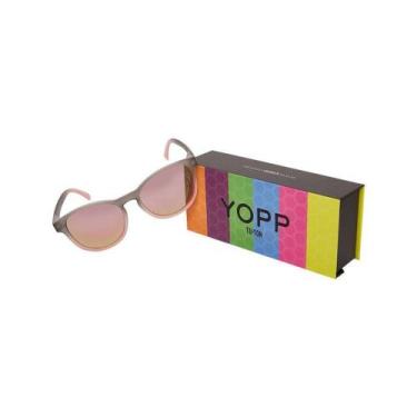Imagem de Óculos de Sol Yopp Polarizado Uv400 Gray Tu-ton Rosa