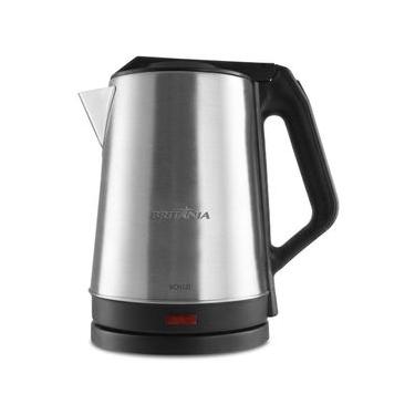 Imagem de Chaleira Elétrica Britânia BCH12I 1,9L Inox Automática Preto 1150W Desligamento 110V