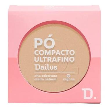 Imagem de Pó Compacto Vegano Dailus D2-Claro Acabamento Natural