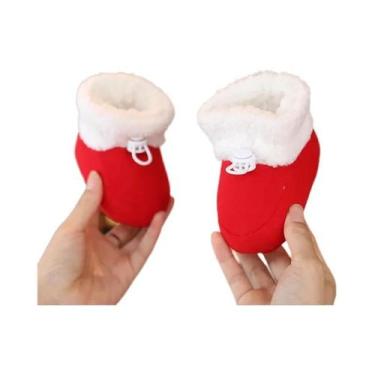Imagem de Botas Quentes De Inverno Para Bebês De 0 a 18 Meses, Sapatos Macios Pa