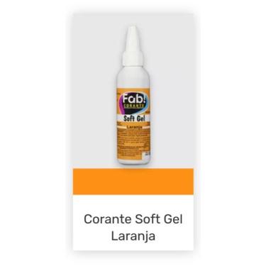 Imagem de Corante Soft Gel Laranja - FAB , 25g