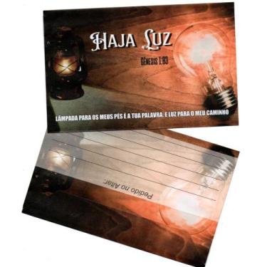 Imagem de Envelope para campanha-PACOTE COM 100 UNIDADE - SC, Haja Luz