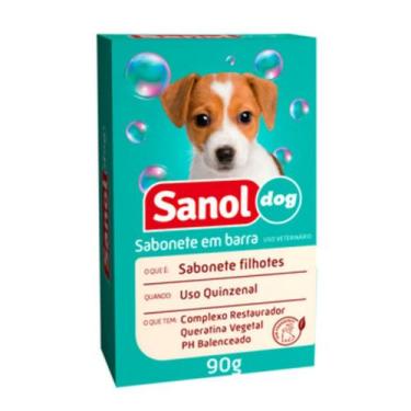 Imagem de SABONETE EM BARRA SANOL DOG FILHOTES 90g 6449