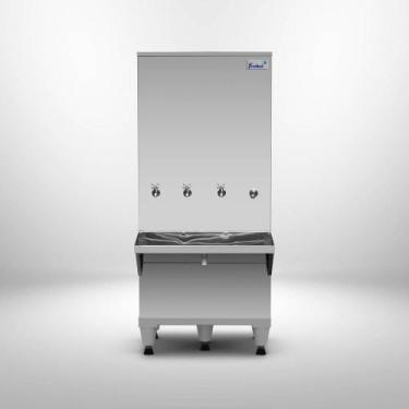 Imagem de Bebedouro De Água Coluna Frisbel 200 Litros, Inox, 220V