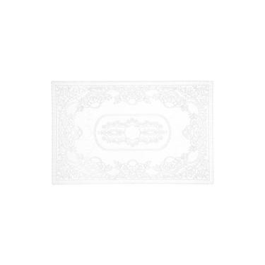 Imagem de Kit Jogo Americano Crochê fl Branco - 30X45Cm - 4 UNI - Uzoo, Branco