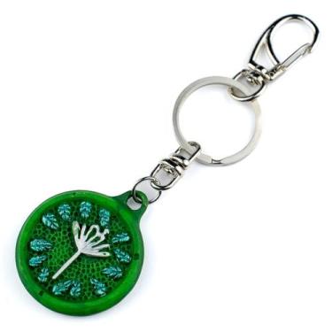 Imagem de Chaveiro de Ossanhe Verde 13 cm em Resina - Lua Mística Original