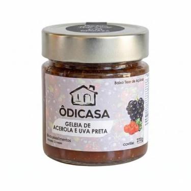 Imagem de Geleia De Acerola E Uva Preta ÔDICASA 270g