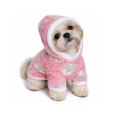 Imagem de Casaco Estampado para Animais de Estimação - Rosa Cor:Rosa2XLTamanho:2