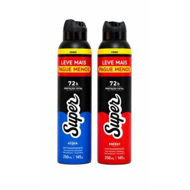 Imagem de Kit Desodorante Cimed Super Acqua + Energy 250ml
