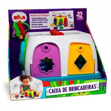 Imagem de Caixa de Brincadeiras com Formas Geométricas 1135 Elka