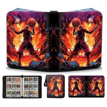 Imagem de Álbum para Cartas de Basquete CHIMORY com 900 Bolsos em Couro PU