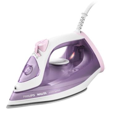 Imagem de Ferro a Vapor Série 3000 Philips Walita DST3010 1400W Cerâmica Roxo 110V