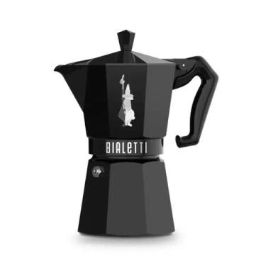 Imagem de Cafeteira Para 6 Xícaras Preto Moka Express Exclusive Bialetti