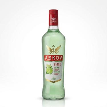 Imagem de Bebida Alcoólica Mista Askov Sabor Limão 900ml, Askov Ice Limão 900ml 