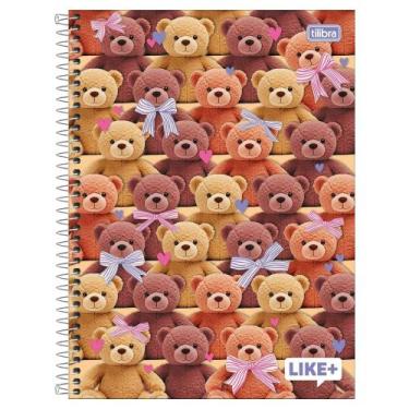 Imagem de Caderno Espiral Grande Universitário Like+ 1 Matéria 96 Folhas Capa Du