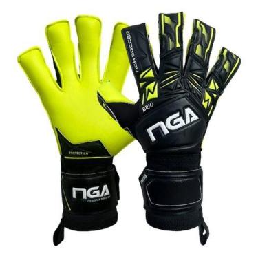 Imagem de Luva De Goleiro Nga Brio ( 4cores ) Personalize A Sua !, Verde, Limão,