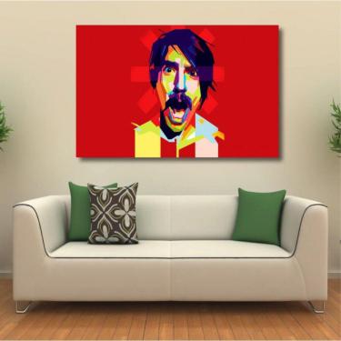 Imagem de Quadro decorativo Red Hot Chili Peppers - Tela em Tecido Can