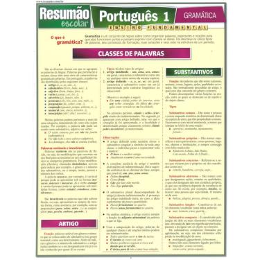 Imagem de Livro - Resumão Escolar - Português 1: Gramática: Ensino Fundamental - Odilon Soares Leme