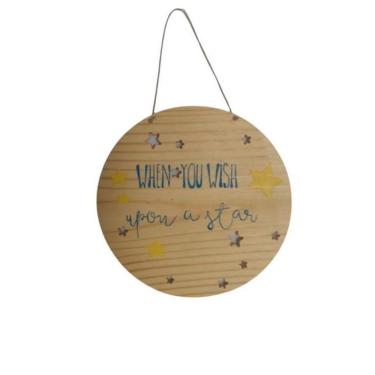 Imagem de Placa Decorativa Pinus Wish - Redonda