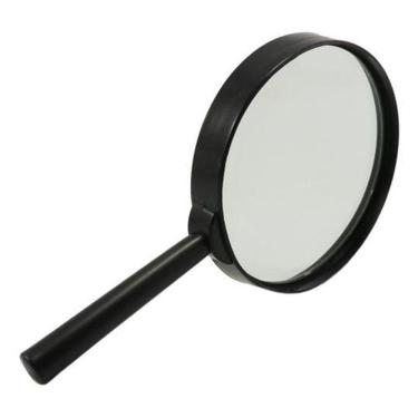 Imagem de Lupa De Aumento Com Cabo 50Mm Aumenta Até 3X A Visão Leitura