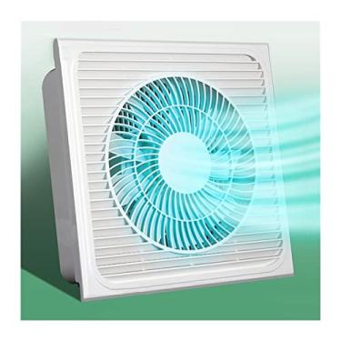 Imagem de Fã exausto 30 × 30cm de ventilação de ventilação de teto 30 cm Film silencioso fã de exaustão silencioso com grande painel da grade de grade e DC Motor, ventilador de ventilação de alta velocidade dom