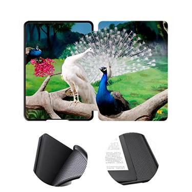 Imagem de Capa de TPU macia para Kindle (apenas para 8ª geração de 2016, modelo: SY69JL) com Auto Wake/Sleep, capa protetora à prova d'água