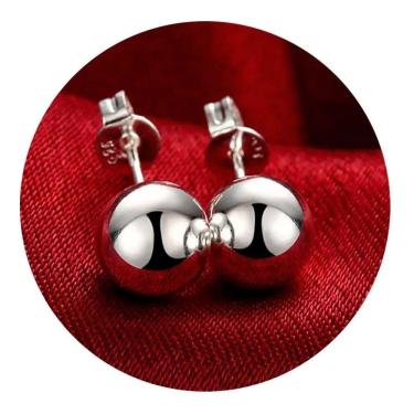 Imagem de Brinco Pérola em Prata 925 Maciça 