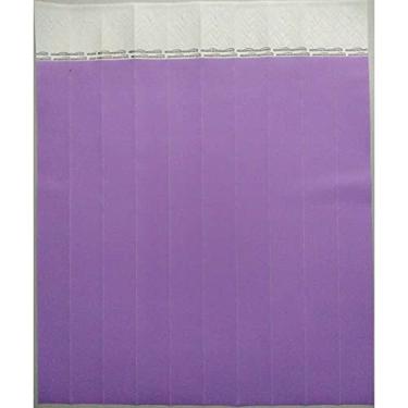 Imagem de 250 Pulseiras cor lilás para controle de acesso Med