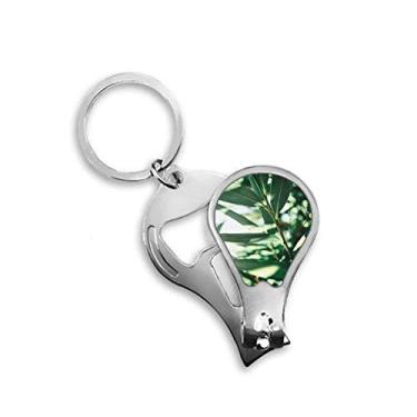 Imagem de Folha verde planta natureza foto cortador de unhas abridor chaveiro tesoura