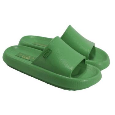 Imagem de Chinelo Slide Brizzaz19019 Verde - Brizza-Arezzo