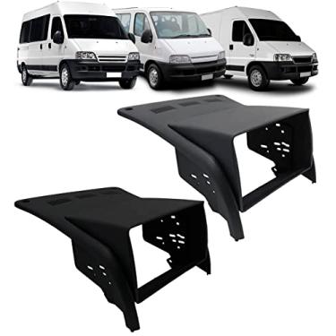 Imagem de Moldura Painel 2 Din Dvd Ducato Jumper Boxer (Preto)