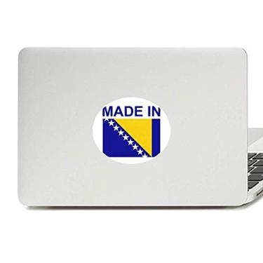 Imagem de Adesivo de notebook feito na Bósnia Herzegovina Country Vinyl Emblema gráfico