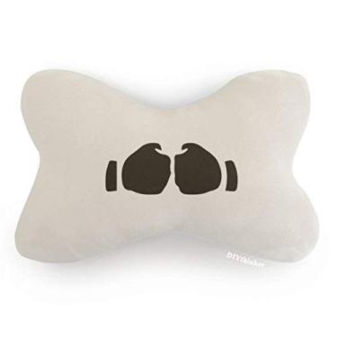 Imagem de DIYthinker Almofada de apoio de cabeça para decoração de pescoço com desenho de gesto