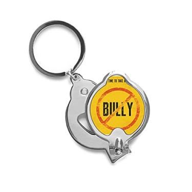 Imagem de Logo No Bully Art Deco Gift Fashion Cortador de unhas de dedo Tesoura Cortador de aço inoxidável