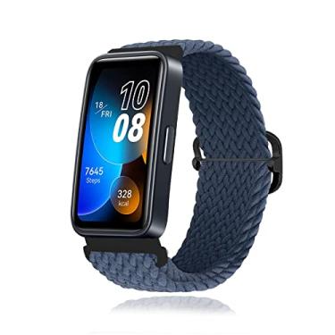 Imagem de Pulseira Compatível com Huawei Band 8 Nylon Pulseira para Huawei Band 8 Nylon Pulseira (9)