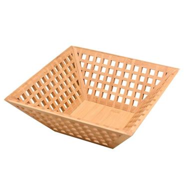 Imagem de Fruteira vazada de bambu 28cm - Oikos