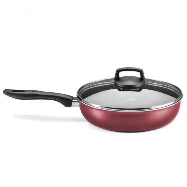 Imagem de Frigideira Antiaderente Supra Alta Tvt Cereja N° 24 2,5l Mta 8937