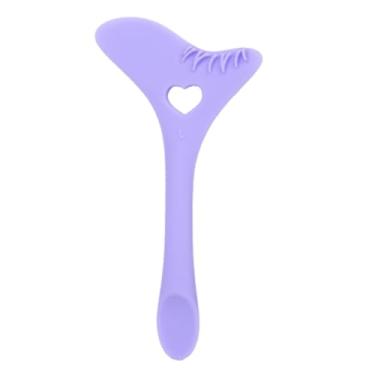 Imagem de Almencla Estênceis de delineador de silicone, aplicadores de sombra, assistente esfumaçado, ferramenta de delineador alado para cílios, sobrancelha, tolet