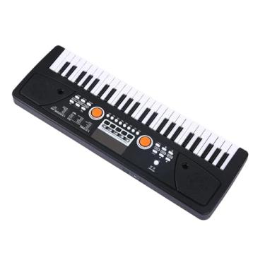 Imagem de teclado eletrônico para iniciantes 49 Teclas Usb Piano Elétrico E Microfone Música Digital Teclado Eletrônico 16 Tons 8 Ritmos 6 Músicas De Demonstração Música