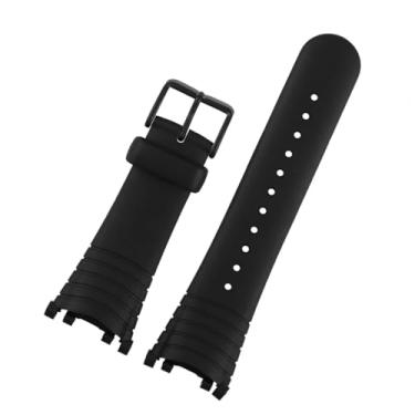 Imagem de BANDKIT Pulseira de borracha preta para SUUNTO Vector Vector Pin Fivela Relógio Masculino Pulseira Relógio Acessórios