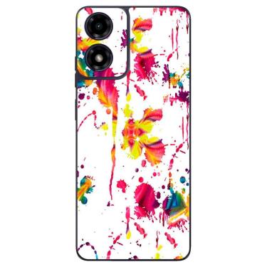 Imagem de Capa Adesivo Skin205 Verso Para Motorola Moto G04