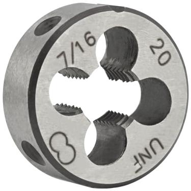 Imagem de Matriz redonda Aceteel 7/16" - 20 UNF, matriz de rosca para máquina à direita 7/16" x 20 UNF