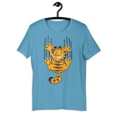 Imagem de Camiseta Blusa Feminina - Gato Garfield-Feminino