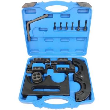 Imagem de DPTOOL Kit de ferramentas de sincronização de eixo de cames do motor compatível com motores BMW S85 V10 M5 M6 E60 E63 substituir 115300 115320 118380 118381 115410 115100