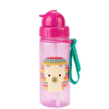 Imagem de Garrafa Flip Skip Hop Zoo Lhama Pink