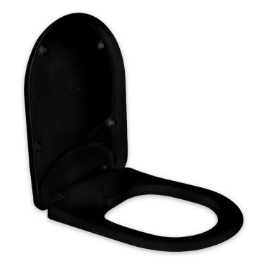 Imagem de Assento Sanitário em Resina Termofixa para Louça Luna Tupan Preto