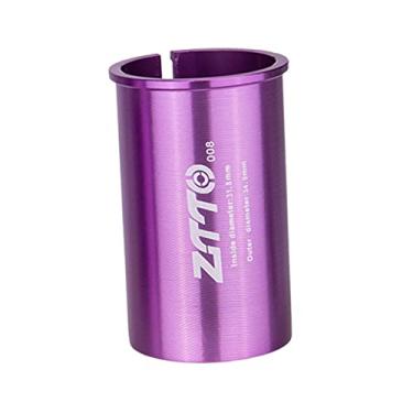 Imagem de Newmind Calço de selim para assento de bicicleta, adaptador de redução de manga para assento de bicicleta de montanha 25,4/27,2/28,6/30,4/30,8/31,6/33,9/34,9-34,9 a 31,8 mm